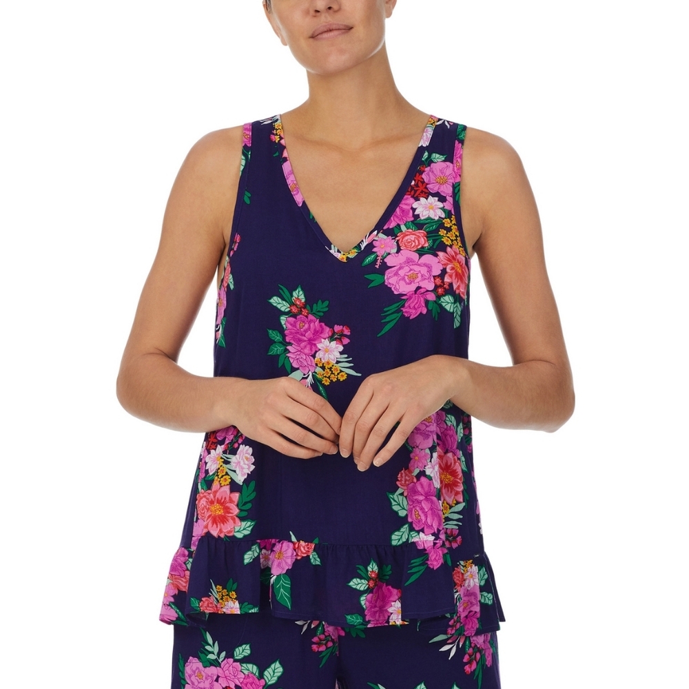 ‼️SOLD‼️ KENSIE Plus Size 2X-3X NWT Rayon Pajamas Set Navy/Pink